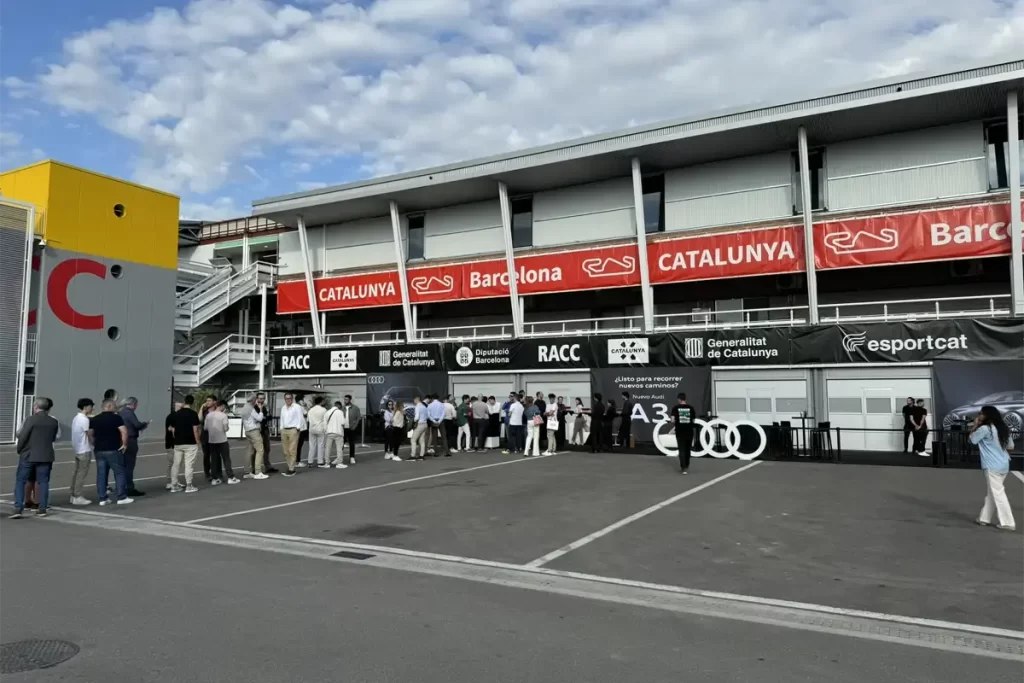 Evento presentación Audi A3 Circuit de Montmeló