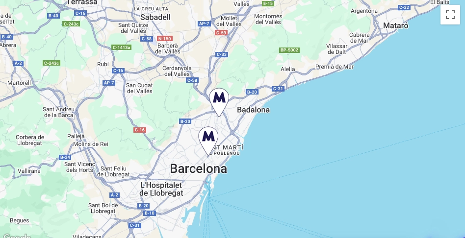 UBICACIÓN MAZDA MOGAMOTOR BARCELONA