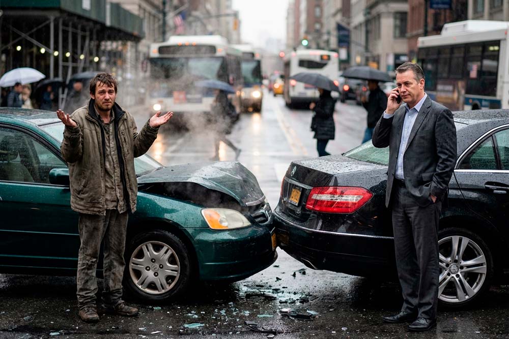 ¿Y si el coche con el que chocas no tiene seguro?